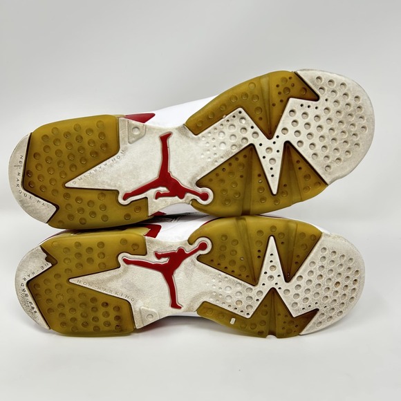 Air Jordan 6 Retro Shoes Mens Size 7Y Cardinal 384665-113 Basketball Sneakers‎ - Picture 11 of 11